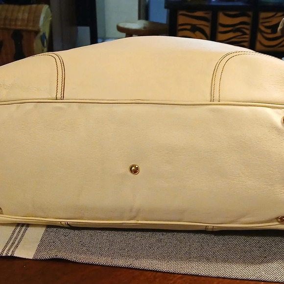 Gucci tote bag Sherry Line White Leather - Picture 6 of 16